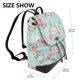 thumbnail image 2 of Balery Vintage Floral Mochila de Cuero para Mujeres, Gran Capacidad, Bolsa de Viaje Multifuncional, Mochila de Cuero y Bolsa de Hombro para Mujeres, 2 of 4