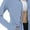 Sky Blue, variant on Women's UPF 50+ Sun Protection Hoodie Jacket Lightweight Long Sleeve Sun Shirt UV Hoodie with Pocket Purple,L