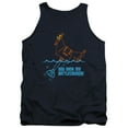 thumbnail image 1 of Star Trek Battlecruiser Adult Tank Top Navy, 1 of 1