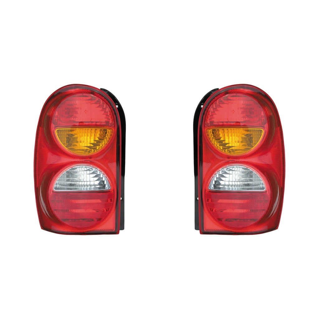 KarParts360: For 2002 2003 2004 JEEP LIBERTY Tail Light Assembly Pair