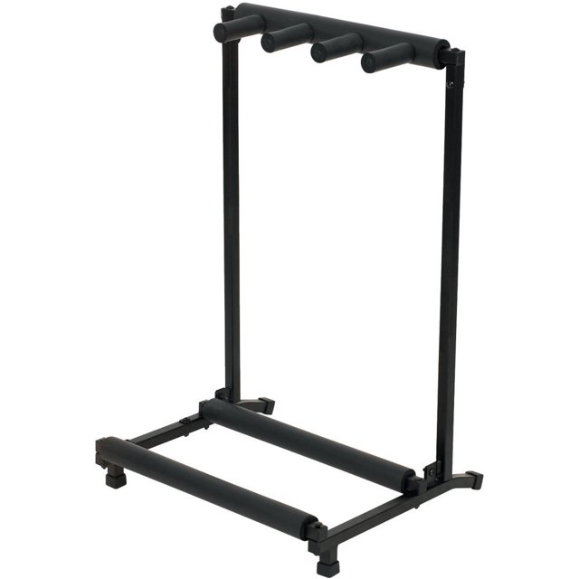 RockStand by Warwick Multiple Guitar Rack Stand - 3 Slot, Black