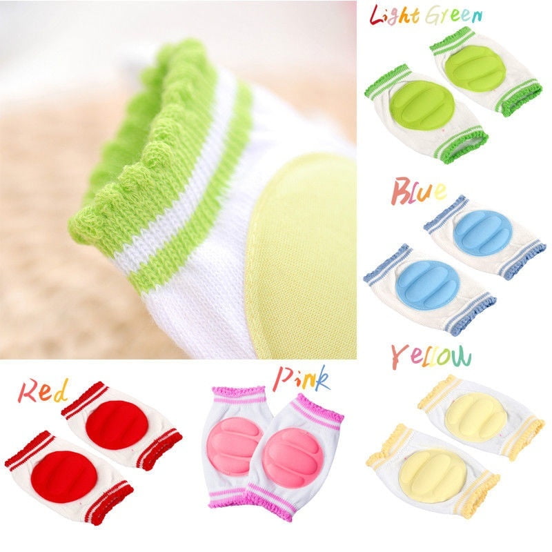 New Safety Baby Kids Crawling Elbow Cushion Infants Toddlers Knee Pads Protector 