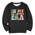 thumbnail image 3 of Women's Sweatshirts 2025 In My Grandma Era Sweatshirt Grandma Sweatshirts Long Sleeve Pullover Sweatshirt for Women, 3 of 5
