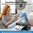 thumbnail image 4 of Mvgges Shipping Label Printer,Bluetooth 4x6 Thermal Label Printer for Small Business Office or Home, Compatible with Android, iOS, Windows and Mac, Widely Used for Amazon,Ebay,USPS,Etsy, 4 of 8