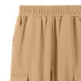 thumbnail image 4 of LckLvx Boys Cargo Pants Elastic Waist Jogger Pants with Multi Pockets School Daily Sweatpants, 4 of 7