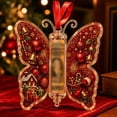 thumbnail image 4 of Christmas Money Holder Ornament, Butterfly Acrylic Cash Holder Hanging Decoration for Christmas Tree, Christmas Home Party Decor, Gift for Family and Friends, 4 of 6
