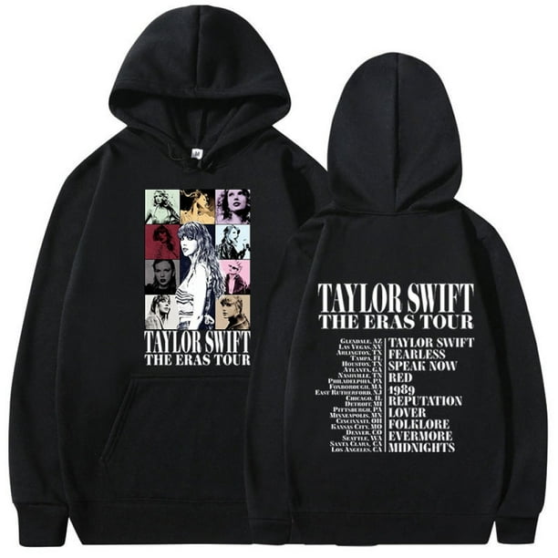 Sudadera con capucha de Taylor The Eras Tour para mujer y hombre ropa con estampado de Swift album de medianoche regalo superior para fanaticos K Walmart en linea