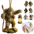 thumbnail image 3 of Adorno navideño de animales, el mito se une a la magia navideña, divertido pie grande para árbol, colección de animales salvajes realistas, regalo para amantes de los animales del bosque (farol), 3 of 6
