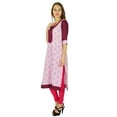 thumbnail image 3 of Phagun Indian Ethnic Kurti Cotton Designer Bollywood Kurta Women Tunic Dress, 3 of 5