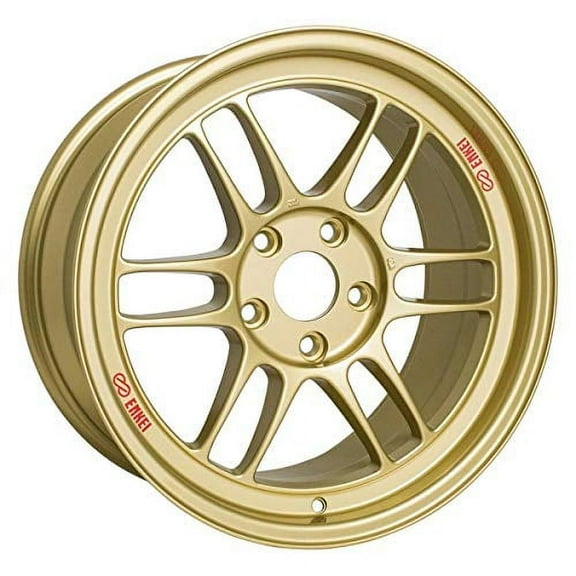 18x85 Enkei RPF1 gold Rim Offset(40) Lug(5x1143) Bore(73) 1 Wheel -- 3798856540gg