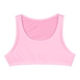 thumbnail image 6 of inhzoy Mens Sleeveless Y Back Half Crop Tank Top Muscle Tee T-Shirts Fitness Gym Sports Bra Vest Pink L, 6 of 8