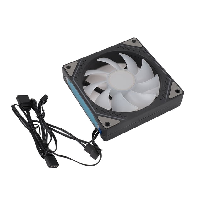 120mm Case Fan ARGB Case Cooler Fan, 5V 3 Pin ARGB LED Cooling Case Fan, PWM Silent Computer Fan, Internal Fans Cable Management Silent Fan PWM Fan for CPU Cooler Radiator PC