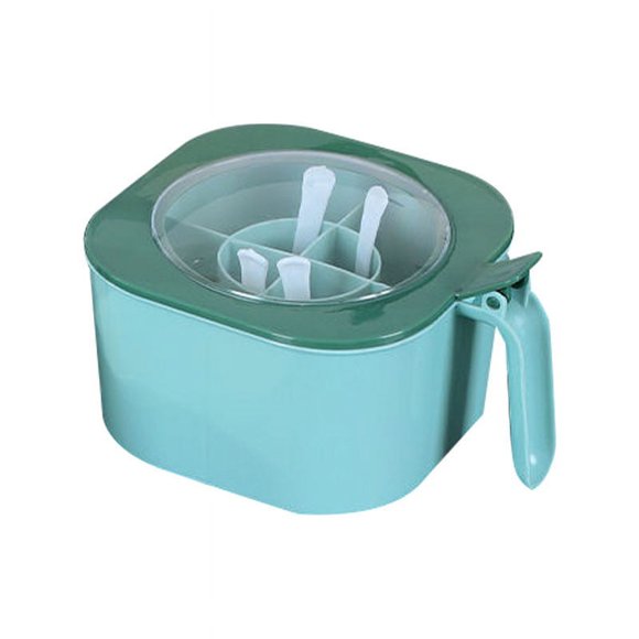 Seasoning Box Combination Set, Household Kitchen Supplies, , Sugar, Monosodium Glutamate, Four Compartment Storage, Integrated -proof, Multi Compart