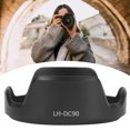 thumbnail image 4 of Black Lens Hood, Plastic Sturdy Camera Lens Hood, For Night Photography Outdoor Light Photography Camera Lens, 4 of 8