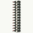 thumbnail image 5 of vidaXL Wall-mounted Wine Rack for 24 Bottles Black Iron, 5 of 5