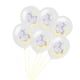 thumbnail image 2 of 10 Pcs Metalicos De Hidrogeno Con LentejuelasAccesorios Para Matrimonio Cumpleaños Partido Diez blanco perfecl Globo de látex circular, 2 of 7