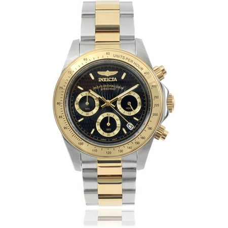 Invicta Men's 7028 Signature 'Speedway' Stainless Steel Two-Tone Link Watch