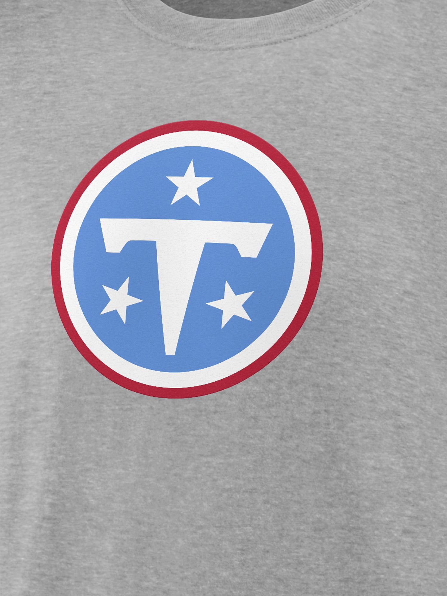 NFL Tennessee Titans Men's Cotton Gray Heather Short Sleeve T-Shirt