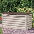 thumbnail image 2 of Suncast DB8300 Coffre de Rangement Extérieur de 83 Gallons avec Poignées, Moka/taupe, 2 of 6