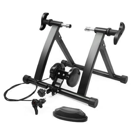Bike Trainer, Indoor Stationary Exercise Training Riding Variable 7 Speed Magnetic Resistance