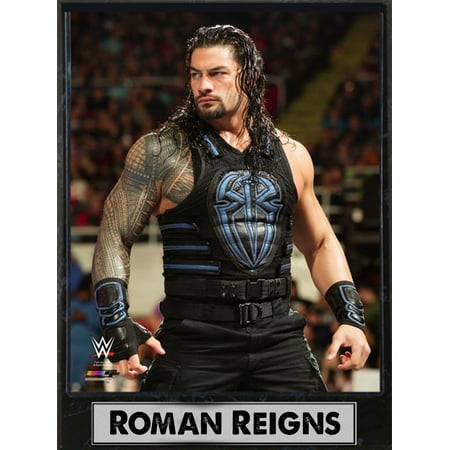Star Photo Plaque - 9x12 Photo Plaque - Roman Reigns