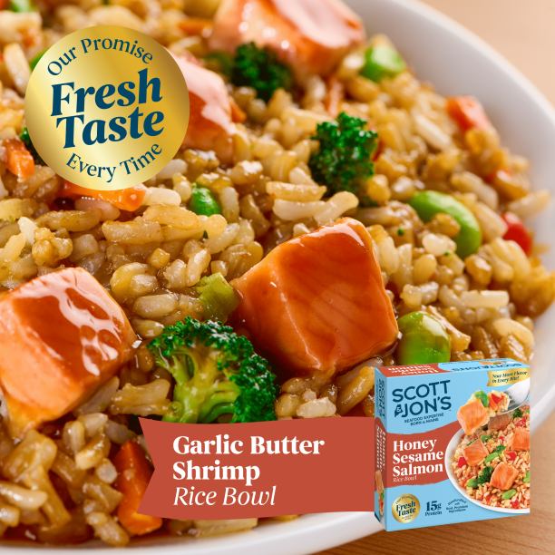 Honey Sesame Salmon Bowl - Meal bundles for entertainment