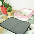 thumbnail image 6 of SussexHome Pets Tripple Filter Sifting Cat Litter Box Pan - 23.5 x 17 x 6.3 Inches Sifting Litter Pan - Easy Clean Litter Box Tray - Pink, 6 of 6