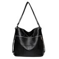 thumbnail image 1 of Bolso de hombro de gran capacidad 3 en 1, mochilas de cuero suave de alta calidad para la escuela, adolescentes, niñas, mochila de viaje de diseñador de marca Fivean unisex, 1 of 2