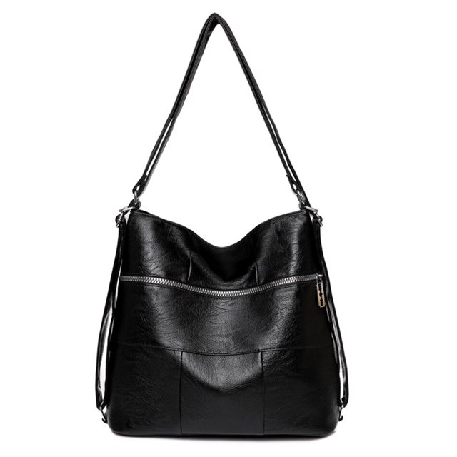 Bolso de hombro de gran capacidad 3 en 1, mochilas de cuero suave de alta calidad para la escuela, adolescentes, niñas, mochila de viaje de diseñador de marca Fivean unisex