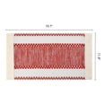 thumbnail image 6 of Farmhouse Placemats Set of 6 Placemats for Dining Table Decor Indoor Table Mat Wipe Clean Red 19.7x11.8inch, 6 of 6