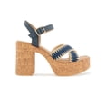 thumbnail image 2 of Kensie Women's Sanya Raffia Platform Heeled Sandal, 2 of 5