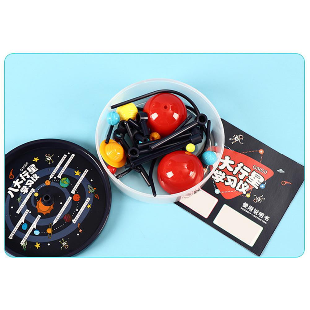 Solar System Eight Planets Model Educational Toy DIY Science Experiment Kit 