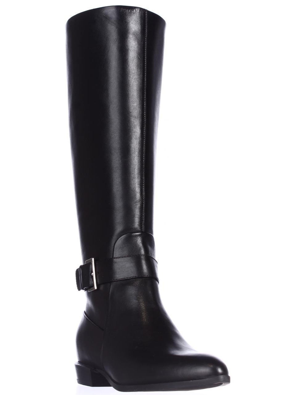 Womens Nine West Diablo Knee High Pointed-Toe Boots - Black - Walmart.com