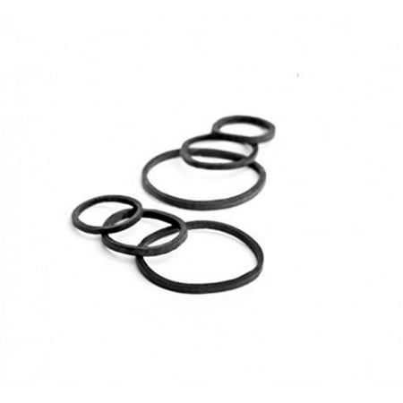 Goody Ouchless Elastic Hair Bands No Metal Black 70 Count