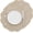 Beige, variant on Ileading Scalloped Round Placemats Set of 6 Polyester Linen Blend Washable Non Slip Place Mats Easy Clean Heat Resistant Table Mats for Kitchen Dining Table Decor