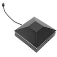 thumbnail image 1 of Console Cooling Fan 12W 3 Wind Speeds Touch Switch Adjustable Console Dust Proof Cooling Fan with LED Lights USB Ports Black, 1 of 4