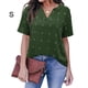 thumbnail image 2 of Blusa Minnieouse mujer Cuello en V Verde S AP011062-16, 2 of 5