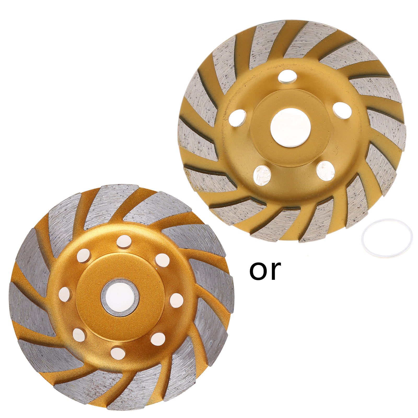 SEFUONI Suitable for Angle Grinder Accessories 125mm Diamond Grind Cup Segment Grinding Wheel