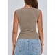 thumbnail image 2 of Remera PRETTYGARDEN 2025 de Canalé con Mangas Cortas Ajustada, 2 of 8