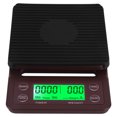 thumbnail image 2 of Sensitive Portable Kitchen Scale, Coffee Scale, Electronic Black For Coffee Shop Kitchen Accessory Home Wine Red 5KG/0.1, 2 of 8