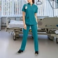 thumbnail image 3 of UTOURS Scrub Set Soft Top and Joggers Pant for Pet Groomer Beauty Salon SPA Cosmetology, 3 of 7