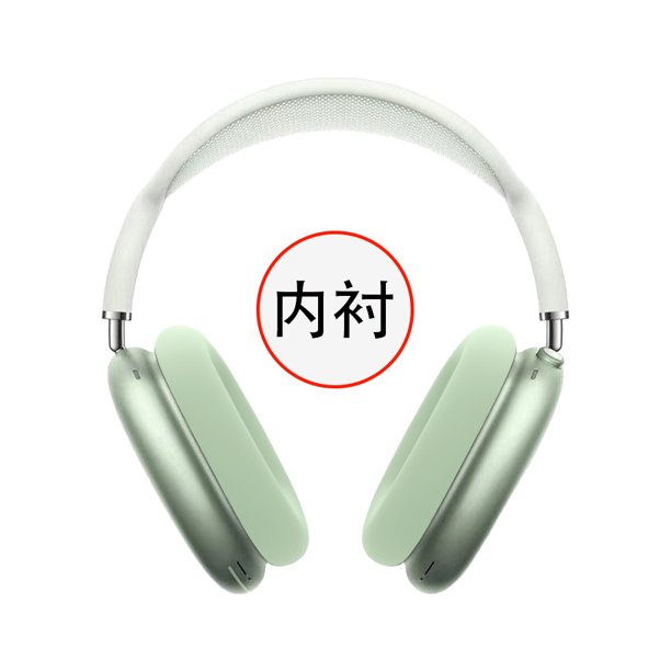Adecuado para Apple AirPods Max Funda protectora para auriculares Head Beam Cover Ear Cap Cover Head-mounted Shell Storage Bag zhangyuxiang LED