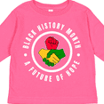 thumbnail image 4 of Inktastic Black History Month a Future of Hope Boys or Girls Long Sleeve Toddler T-Shirt, 4 of 5
