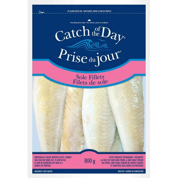 Catch of the Day Sole Fillets, 800 g