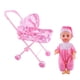 thumbnail image 2 of de Plástico Jugar Juguetes Muñeca con Cochecito Cochecito Conjunto de Juguete UNA CUTICAT Los niños fingen jugar, 2 of 6