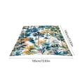 thumbnail image 4 of Cheapark 72.8 x 72.8 Inch Sun Shade Tent Camping Tarp Cover large waterproof shade tarp for camping backyard outdoor activity sun and rain shelter portable landscape cover Gift, 4 of 6