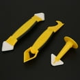 thumbnail image 4 of LAFGUR 3pcs/set Scraper Tool Glass Scraper Caulking Scraper Brush Grout Caulking Finish, 4 of 8
