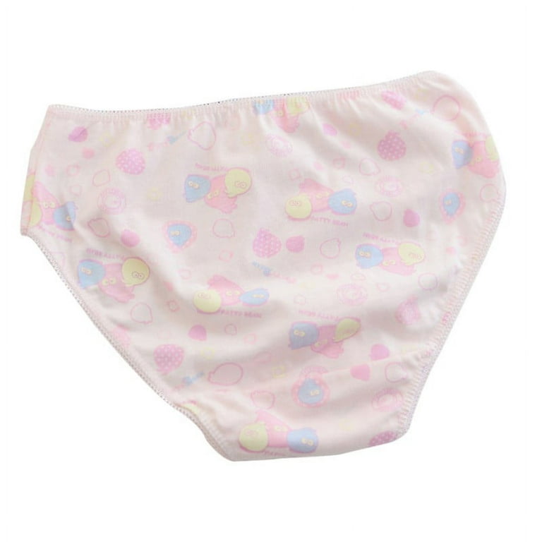 6PCS Girls Cotton Underwear Briefs Kids Breathable Panties 2T 3T
