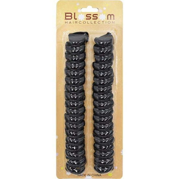 BLOSSOM - Hair Accessories Pony O Ring BLACK #15010