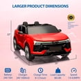 thumbnail image 2 of Licensed Chevrolet Kids Ride-On, 24V 2-Seater SUV with Remote Control & Spring Suspension, 2 of 6
